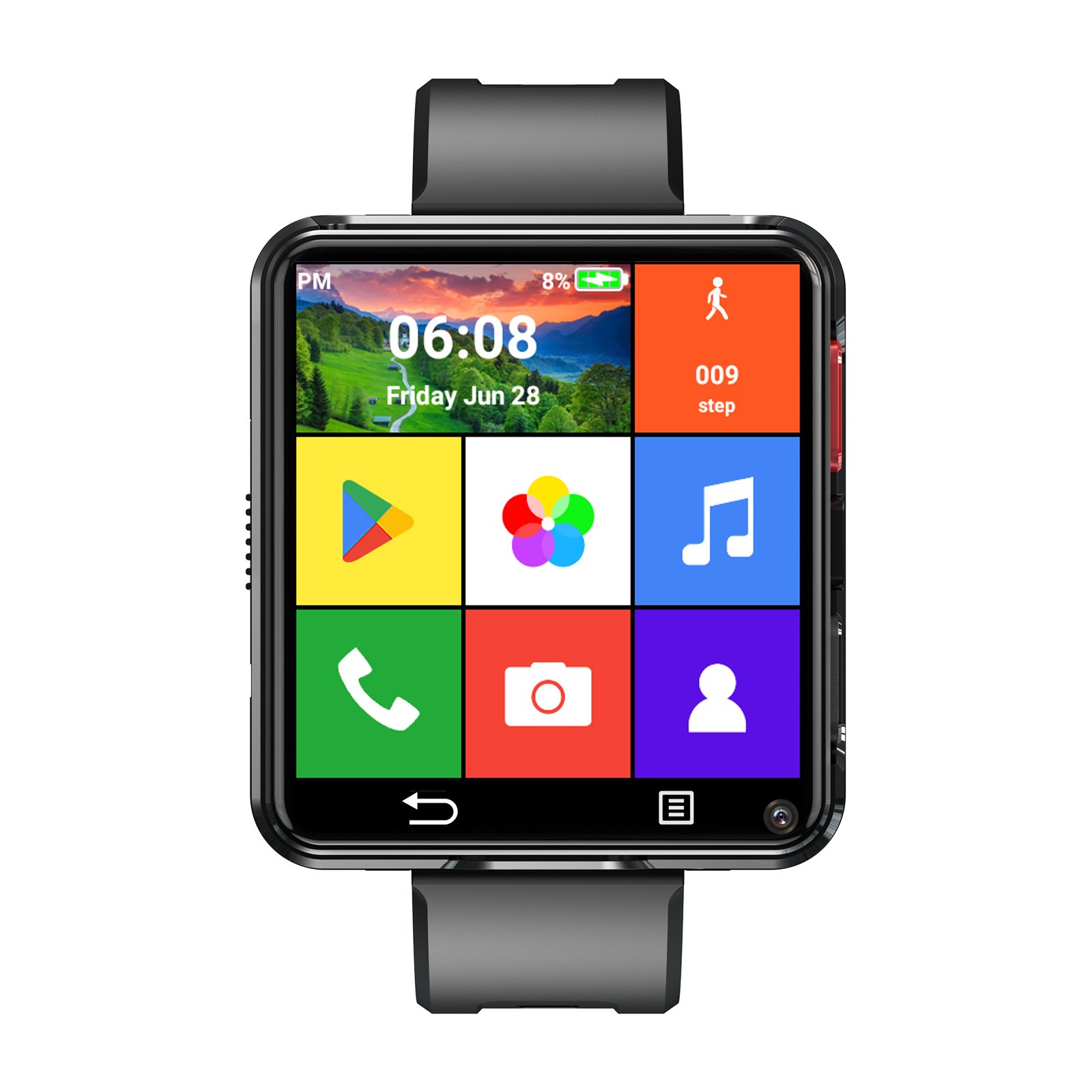 Newest Hot Sale S998 Android Smart Watch Sim Card 4g 2.64 Inch 3g+32g Memory Disassemble Strap Watch